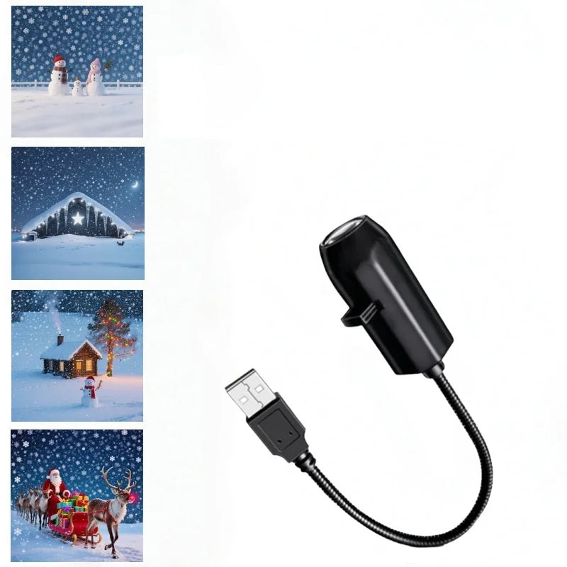 Proiettore LED USB per stanza con motivi switchabili Halloween