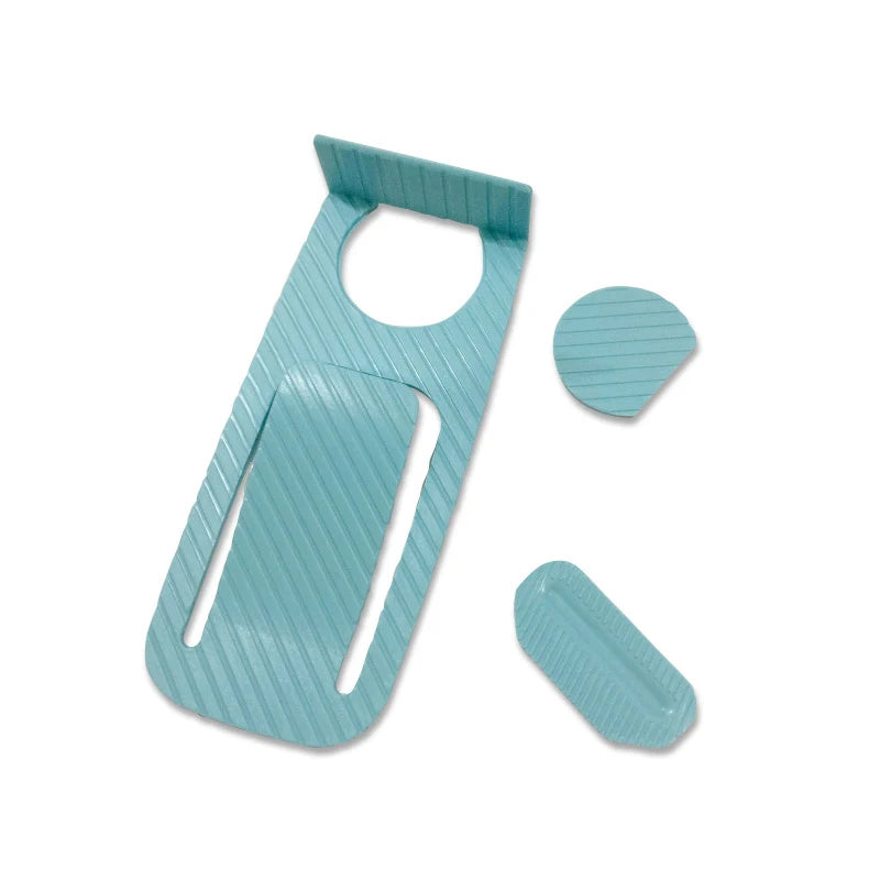 Fermo porta in plastica a molla - protezione muro senza chiodi