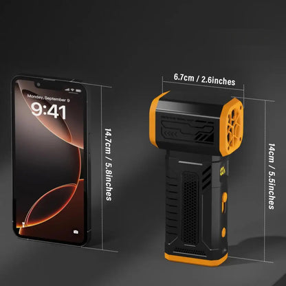 Soffiatore portatile 130000 RPM – 10 velocità con display