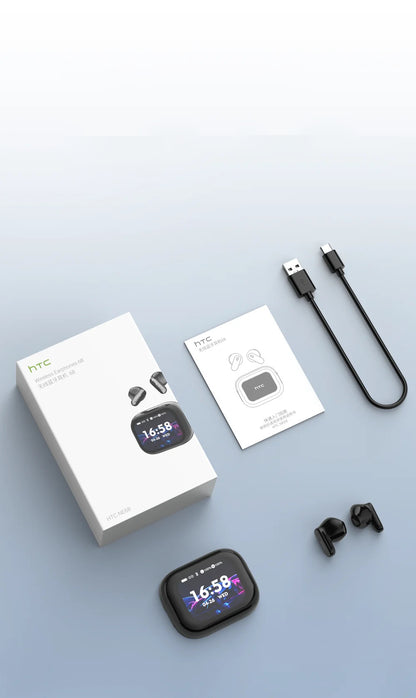 HTC NE68 Auricolari intraurali Bluetooth schermo HD e traduzione AI