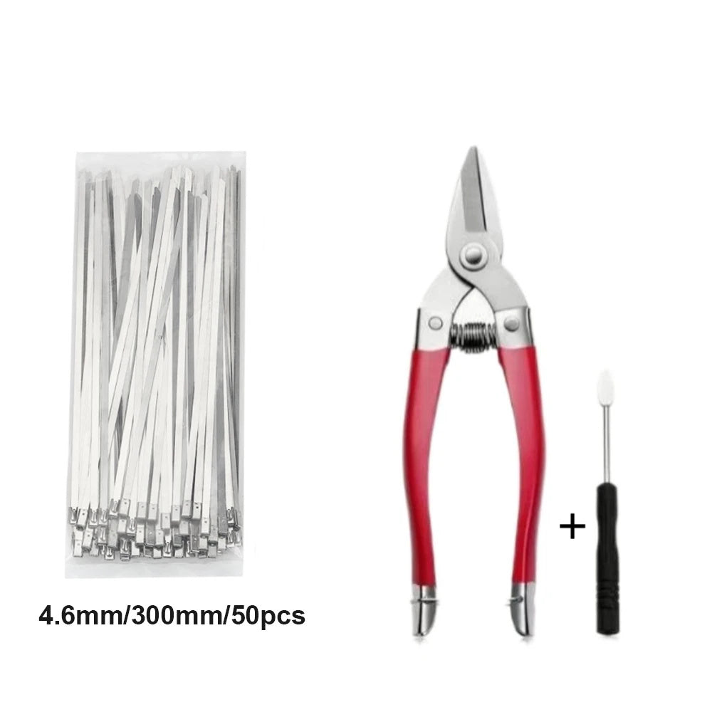 Pinza tendifascette automatica in acciaio resistente