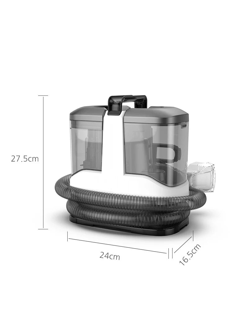 Aspirapavimenti a vapore 1800W con serbatoi doppi