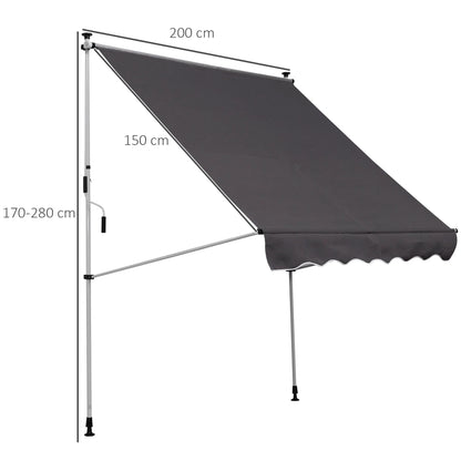 Tenda da Sole Retrattile – Ombra e Comfort per Balcone e Terrazza