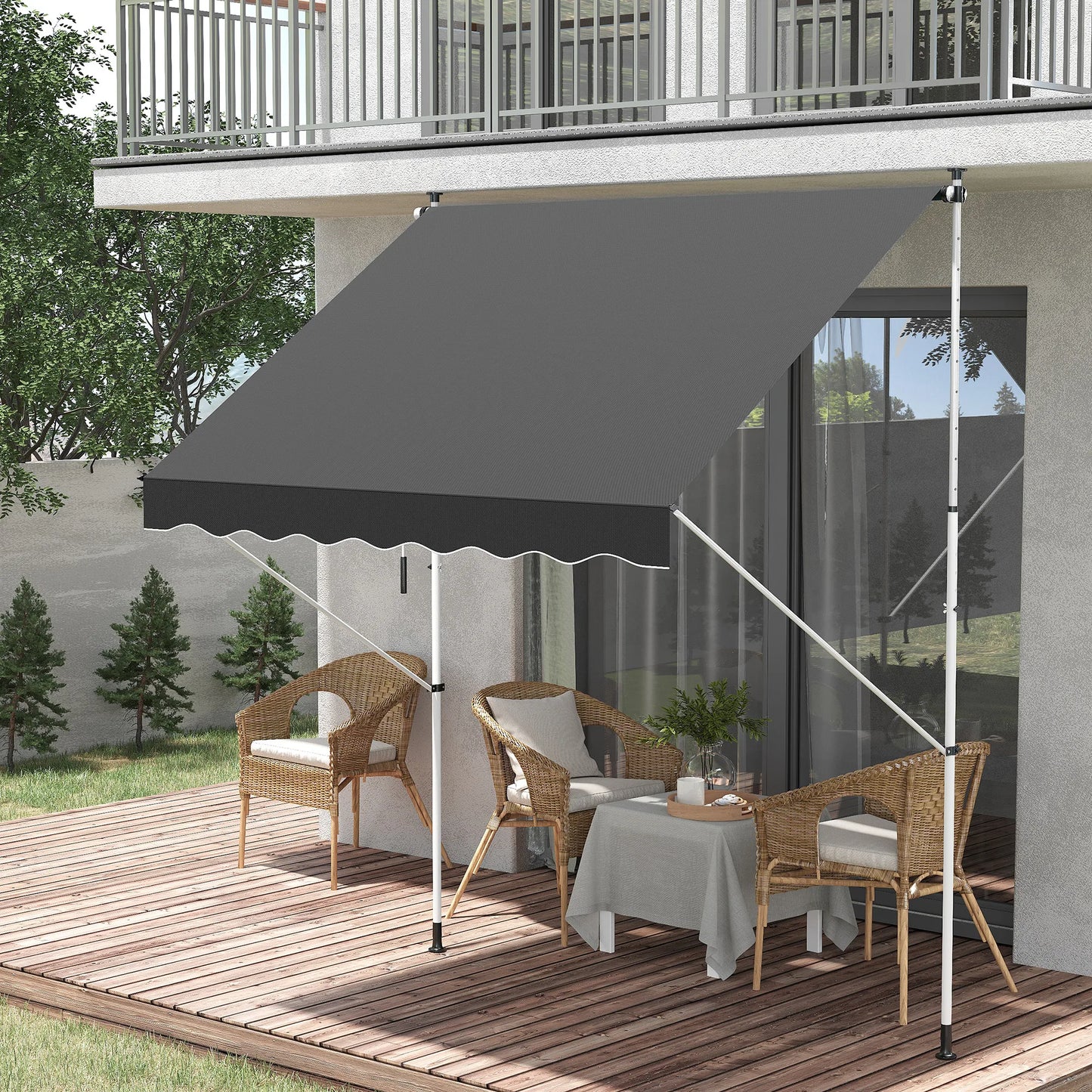 Tenda da Sole Retrattile – Ombra e Comfort per Balcone e Terrazza