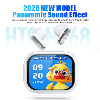 HTC NE68 Auricolari intraurali Bluetooth schermo HD e traduzione AI