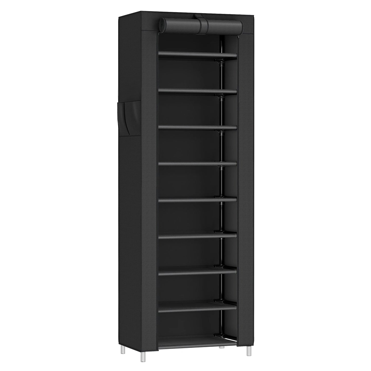 SONGMICS Scarpiera verticale 10 ripiani con copertura