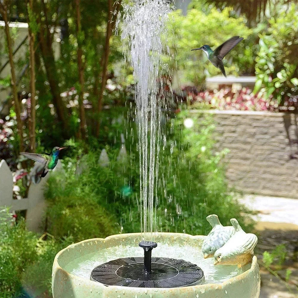 Fontana Solare per Giardino e Laghetto – Trasforma ogni spazio esterno in un angolo rilassante e pieno di vita