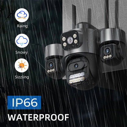 Telecamera IP 15MP con tracciamento automatico e 3 schermi