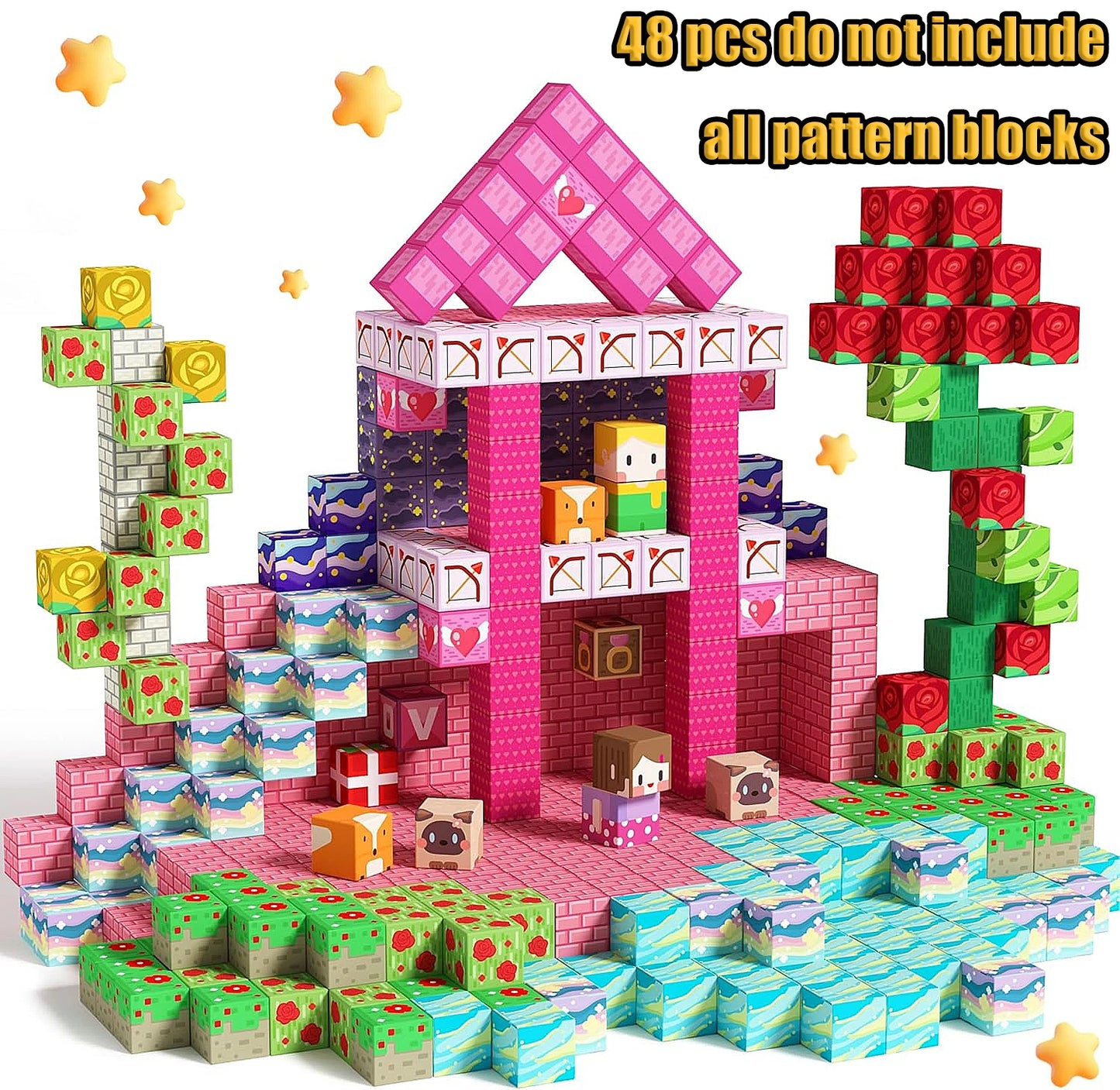 Blocchi Magnetici Mine World – Costruisci, Esplora e Impara Giocando