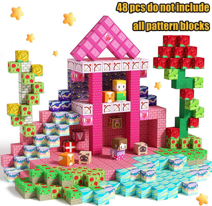 Blocchi Magnetici Mine World – Costruisci, Esplora e Impara Giocando