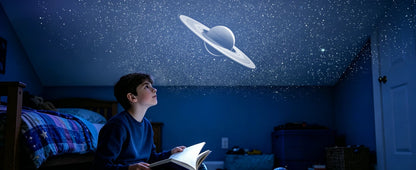 Lampada Proiettore Galassia 2 in 1 USB – Trasforma ogni stanza in un cielo stellato ricco di atmosfera e magia