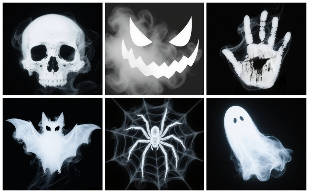 Proiettore LED USB per stanza con motivi switchabili Halloween