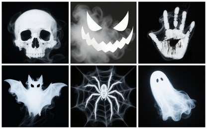 Proiettore LED USB per stanza con motivi switchabili Halloween