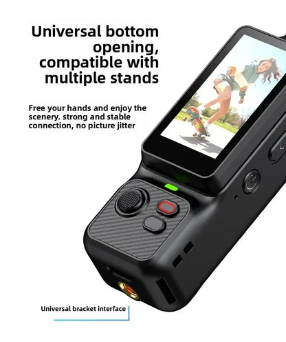 Action Camera 4K con gimbal e obiettivo 180°