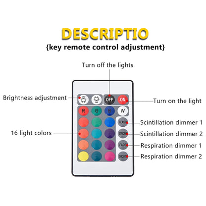 Lampada Effetto Onde d'Acqua LED 16 colori – Atmosfera Magica in Ogni Stanza
