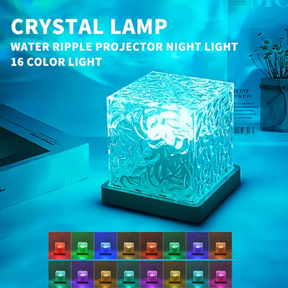 Lampada Effetto Onde d'Acqua LED 16 colori – Atmosfera Magica in Ogni Stanza