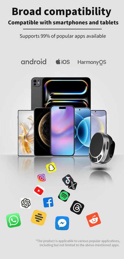 Telecomando Bluetooth con anello scroll compatto e portatile TPKI