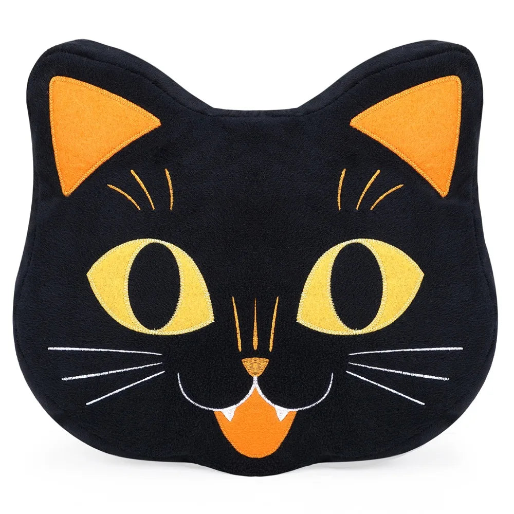 Cuscino Halloween Gatto Nero morbido in PP