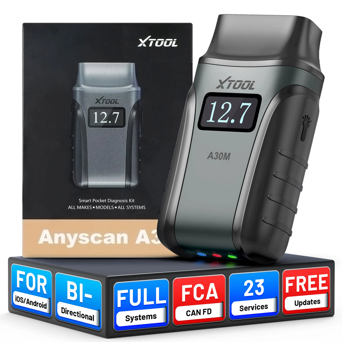A30M OBD2 Scanner Bluetooth – Diagnosi completa