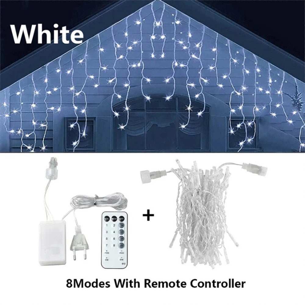 Luci a filo LED con telecomando - Ghirlanda scintillante