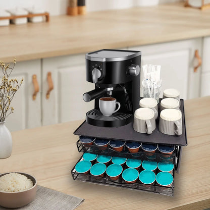 Dolce Gusto Porta capsule doppio cassetto 72 capsule