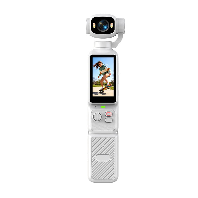 Action Camera 4K con gimbal e obiettivo 180°