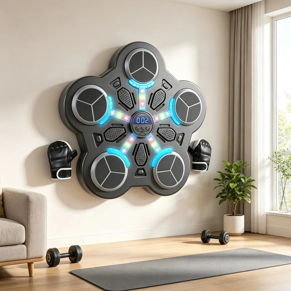 Boxing Ball da parete – 3 velocità con musica