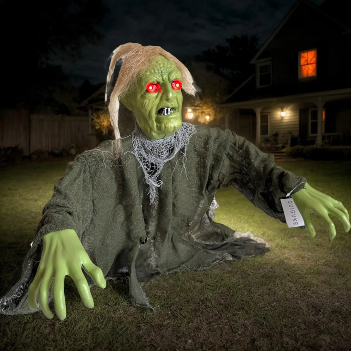 Decorazione Halloween da Giardino con Fantasma Luminoso