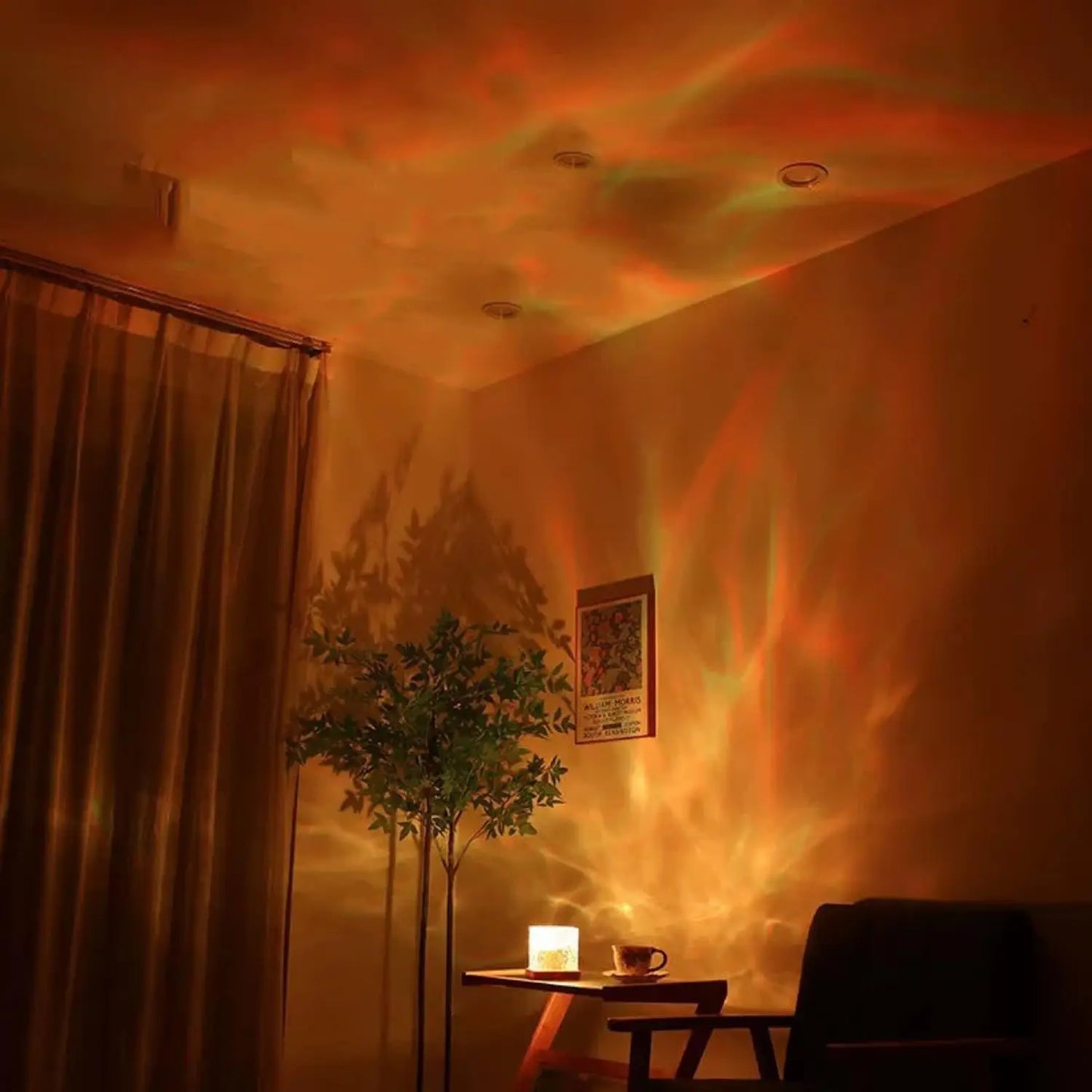 Lampada Effetto Onde d'Acqua LED 16 colori – Atmosfera Magica in Ogni Stanza
