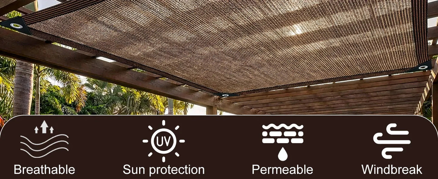 Rete ombreggiante 50% anti-UV in HDPE - nero