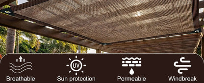 Rete ombreggiante 50% anti-UV in HDPE - nero