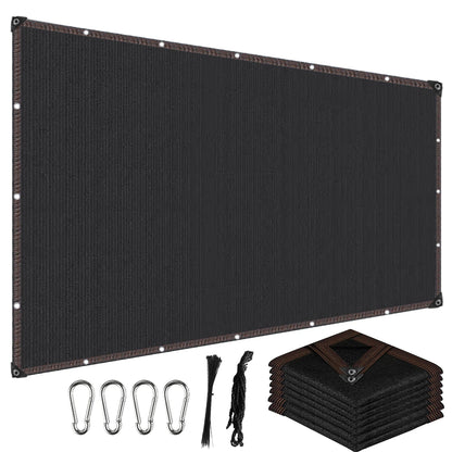 Rete ombreggiante 50% anti-UV in HDPE - nero