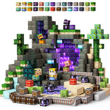 Blocchi Magnetici Mine World – Costruisci, Esplora e Impara Giocando