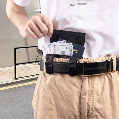 Marsupio antifurto con protezione RFID, compatto
