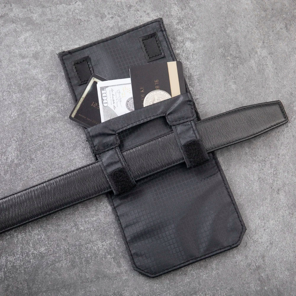 Marsupio antifurto con protezione RFID, compatto