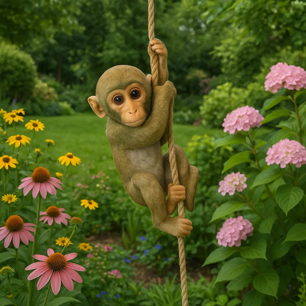Scimmietta Decorativa da Giardino – Un tocco originale e divertente che dà personalità a ogni spazio esterno