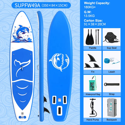 Feath-R-Lite 11' SUP gonfiabile - kit accessori