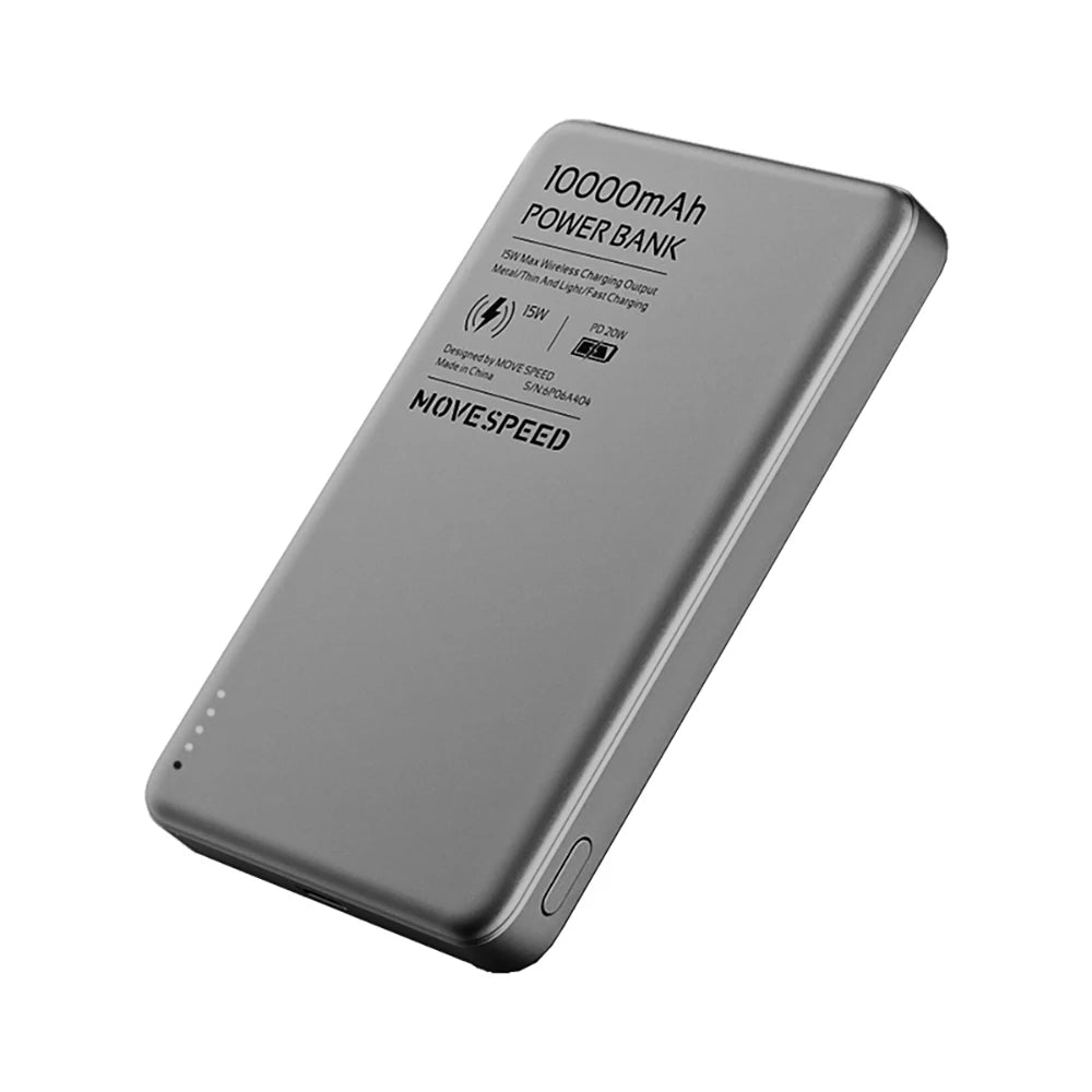Power bank magnetica 10000mAh, ricarica rapida 20W