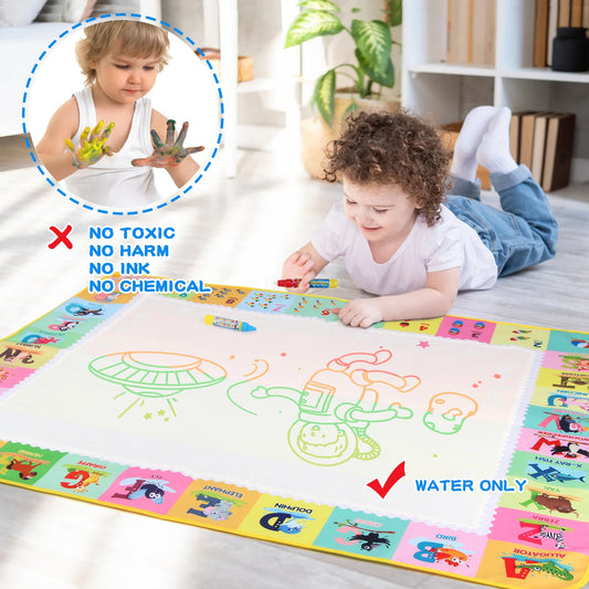 Tappeto Magico da Disegno ad Acqua – Creatività Senza Sporcare