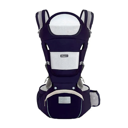 Marsupio ergonomico con sgabello da vita multiuso