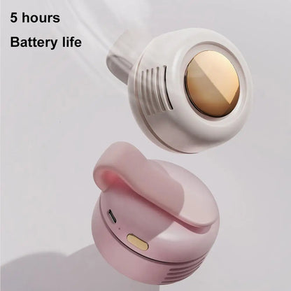 Ventilatore portatile senza pale, silenzioso con clip regolabile