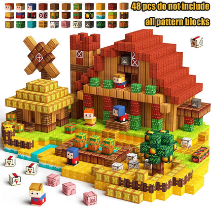Blocchi Magnetici Mine World – Costruisci, Esplora e Impara Giocando