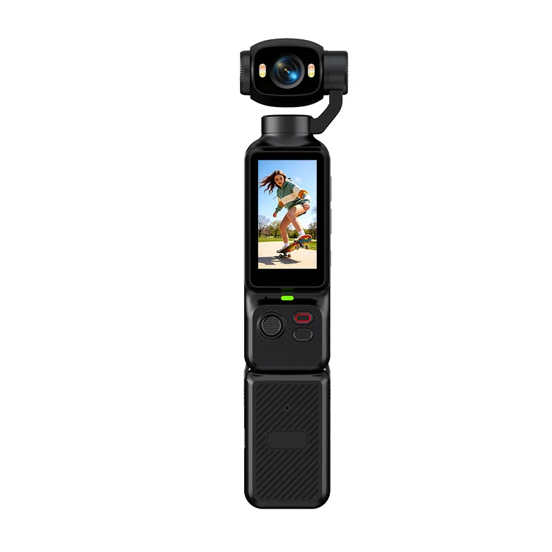 Action Camera 4K con gimbal e obiettivo 180°