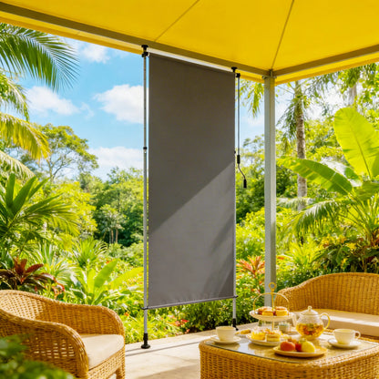 Tenda verticale da balcone – protezione solare regolabile