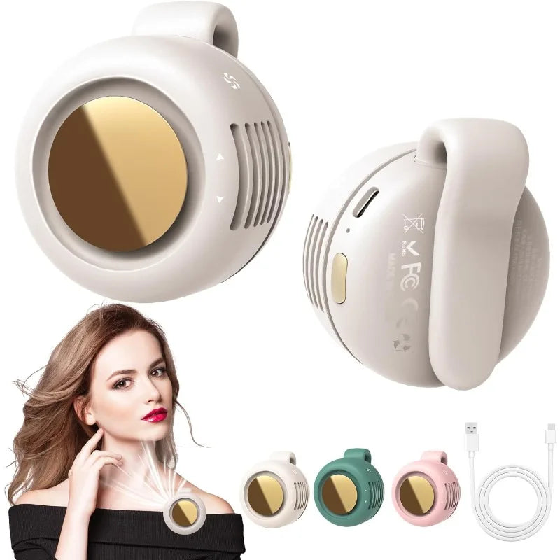 Ventilatore portatile senza pale, silenzioso con clip regolabile