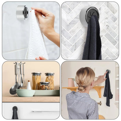 Clip porta-strofinacci senza forare - Set 3 pezzi