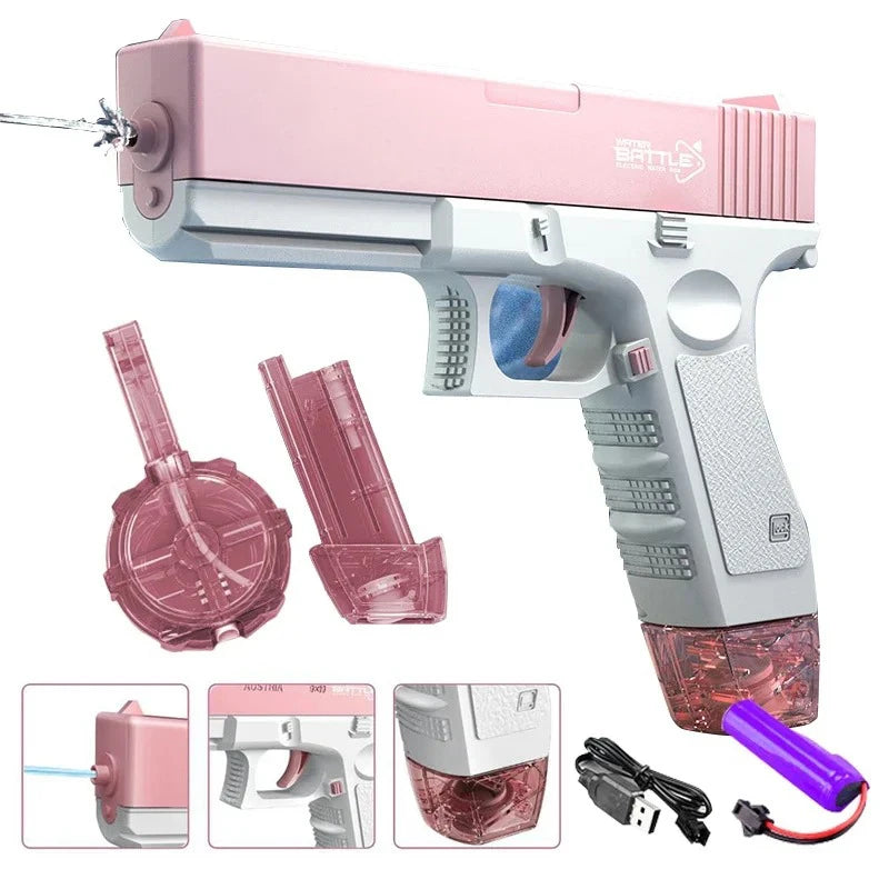 Pistola ad acqua elettrica 43 cm con aspirazione automatica