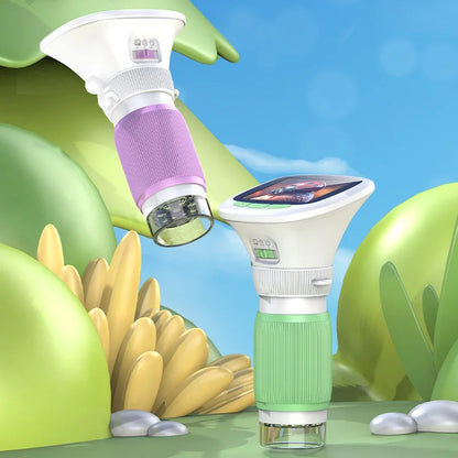Microscopio tascabile per bambini con schermo 2,4 pollici HD