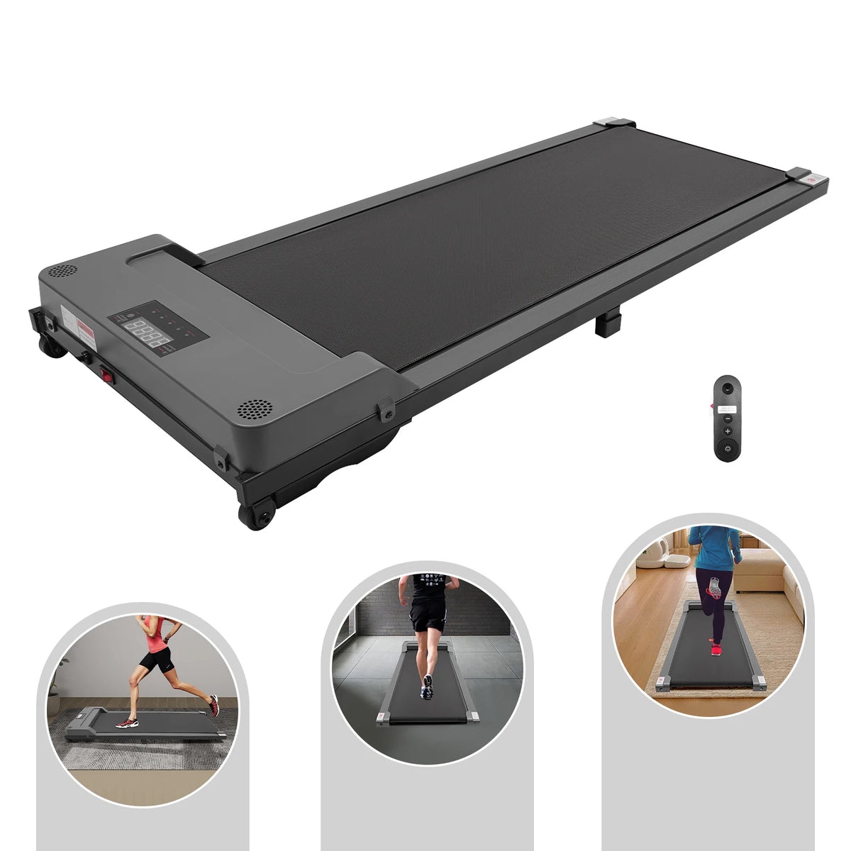 Tapis roulant sotto scrivania — compatto e portatile
