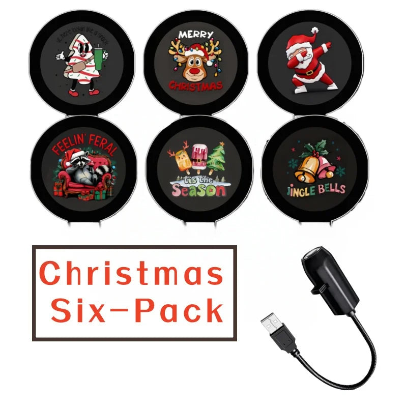 Proiettore LED USB per stanza con motivi switchabili Halloween